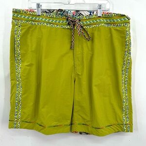 ROBERT GRAHAM QUEEQUEG Swim Trunks Board Shorts Swimwear Size 38